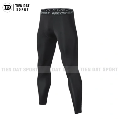 Quần Giữ Nhiệt Dáng Dài COMBAT PRO Legging Tập Gym Thoáng Khí Nhanh Khô Giá 75k