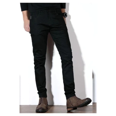 Quần jean nam đen rách chất bò co dãn 4 chiều skinny MS91 - Đẹp, thoải mái, thời trang 3 Quần jean nam đen rách chất bò co dãn 4 chiều skinny MS91 - Đẹp, thoải mái, thời trang 3