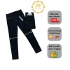 Quần jean nam khóa gối đen chất bò cao cấp co dãn 4 chiều, skinny QJ84 - Giá chỉ 187.060₫ 4