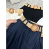 Quần Jean Ống Rộng Nữ Chất Mềm Kèm Thắt Lưng - Phong Cách Đi Chơi Đi Làm, Hàng Quảng Châu Cao Cấp 2.025 Giá Giảm 3