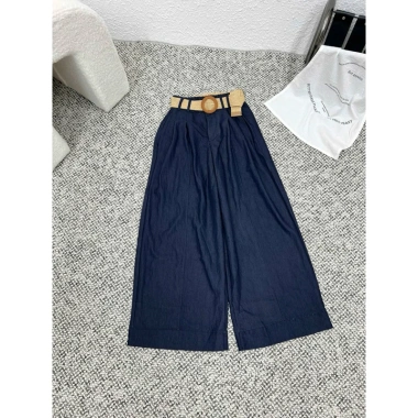 Quần Jean Ống Rộng Nữ Chất Mềm Kèm Thắt Lưng - Phong Cách Đi Chơi Đi Làm, Hàng Quảng Châu Cao Cấp 2.025 Giá Giảm