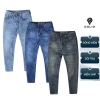 Quần Jeans Dài Nam Thêu Lưng QCCC - Cao Cấp Co Giãn, Phom Ôm Vừa, Mát Lành, Giá 315k