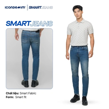 Quần jeans nam ICONDENIM SmartFit tôn dáng, siêu co giãn 4 chiều – Giá 528.600₫ 2 Quần jeans nam ICONDENIM SmartFit tôn dáng, siêu co giãn 4 chiều – Giá 528.600₫ 2