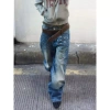Quần Jeans Nữ Retro Size Lớn, Mỏng Nhẹ, Ống Rộng - Đường Phố Cá Tính, Giá 693k 3