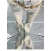 Quần Jeans Ống Loe Vá 2.025 Nữ – Retro Rách, Rộng Rãi, Thon Gọn, Không Nóng Bỏng 3