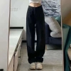 Quần Jeans Ống Loe Vá 2.025 Nữ – Retro Rách, Rộng Rãi, Thon Gọn, Không Nóng Bỏng 9
