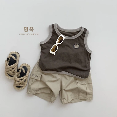 Quần kaki bé trai mùa hè form rộng, túi hộp cá tính, năng động, chỉ 234.000 VND 3