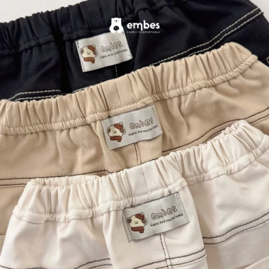 Quần Kaki Embes Bé Trai Gái Size 8-18kg Chất Dày Mặc Thu Đông Giá Ưu Đãi 212.000đ 2