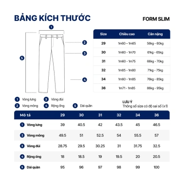 Quần kaki nam ICONDENIM QKID51 - Vải co giãn, form slim tôn dáng, thoải mái, giá 464.000 VND