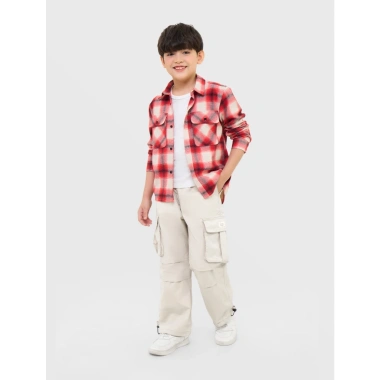 Quần khaki bé trai CANIFA ống rộng túi hộc cá tính - Giá chỉ 449.000đ