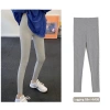 Quần legging nữ dài thun gân cao cấp, cạp cao nâng mông, vải dày dặn, 109k - có quà tặng 6