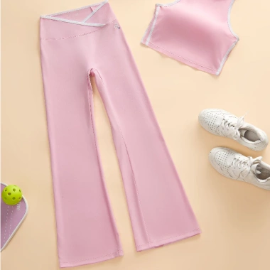 Quần Leggings Ống Loe Nữ Cạp Cao Yoga Tập Nhẹ CORÈLE Askin Allure SLD203A 538.200đ 4