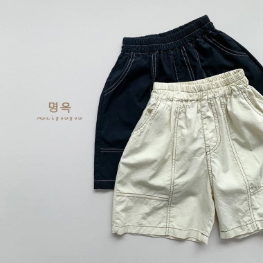Quần ngố kaki mềm form rộng, cá tính, năng động cho bé trai S15 - 225k 8