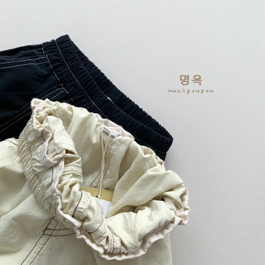 Quần ngố kaki mềm form rộng, cá tính, năng động cho bé trai S15 - 225k 10