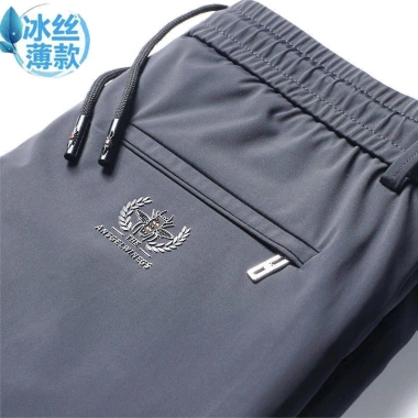 Quần Nỉ Nam Cao Cấp Ice Silk - Len Không Dính, Thẳng Form, Giá 190.080đ 3