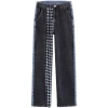 Quần nữ phong cách Mỹ, nhiều túi, chi tiết fraydedpunkstreetdrape, size lớn, giảm giá 21% 6