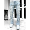Quần ống đứng denim nam co giãn, vải dày bền, phong cách đường phố Âu Mỹ - Hot Instagram, giảm giá 20% 9