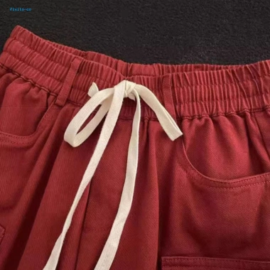 Quần short chở hàng nam Fi dây thắt lưng điều chỉnh, nhiều túi, chân rộng 267.840 VND