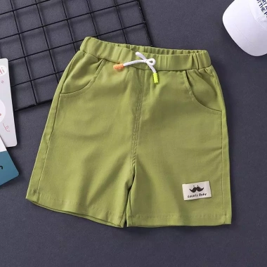 Quần short cotton co giãn mùa hè cho bé trai, bé gái - Crop thoáng mát, đi biển 3