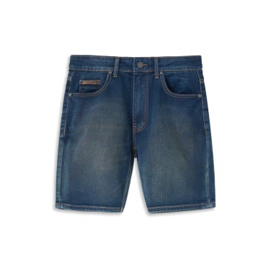 Quần short denim nam ICONDENIM Wash Basic màu trơn, form slim, giảm giá 339k 2