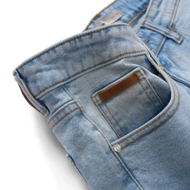 Quần short denim nam ICONDENIM Wash Basic màu trơn, form slim, giảm giá 339k 6