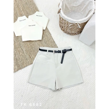 Quần short giả váy dáng A lưng cao belt 6.682, tôn dáng hack chân, đi làm, du lịch, cafe, Quảng Châu 2.026 10 Quần short giả váy dáng A lưng cao belt 6.682, tôn dáng hack chân, đi làm, du lịch, cafe, Quảng Châu 2.026 10