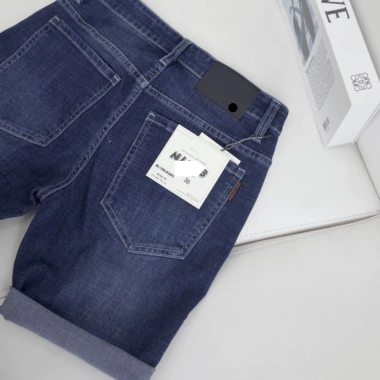 Quần short jean nam cao cấp JS116 - ngắn gối, chống bay màu, co giãn, thoải mái hè