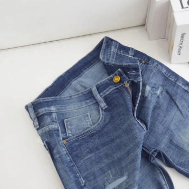 Quần Short Jean Nam JS120 Ngắn Trên Gối, Chống Bay Màu, Co Giãn, Dày, Giá 155k 7 Quần Short Jean Nam JS120 Ngắn Trên Gối, Chống Bay Màu, Co Giãn, Dày, Giá 155k 7