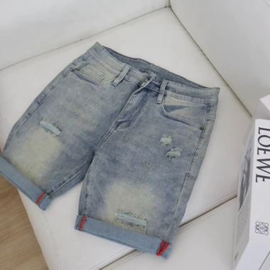 Quần Short Jean Nam JS120 Ngắn Trên Gối, Chống Bay Màu, Co Giãn, Dày, Giá 155k 10 Quần Short Jean Nam JS120 Ngắn Trên Gối, Chống Bay Màu, Co Giãn, Dày, Giá 155k 10