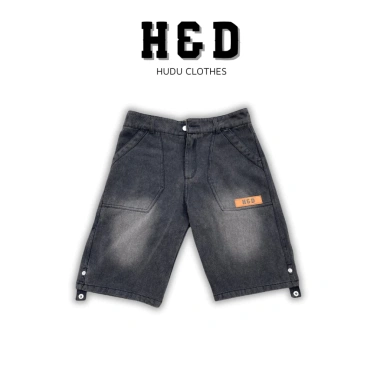 Quần short jean nam ống suông QJ03 - Đùi bò cạp thường, túi xéo, bản to Hàn Quốc, giá 169k 10 Quần short jean nam ống suông QJ03 - Đùi bò cạp thường, túi xéo, bản to Hàn Quốc, giá 169k 10
