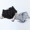 Quần Short Jeans Cotton Cạp Cao QCCC: Tăng 1 Size Giá 248.999 VND Siêu Thoáng Mát 6
