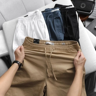 Quần short kaki nam ICONDENIM Garment Dye regular, giá chỉ 304.000₫, giảm mạnh