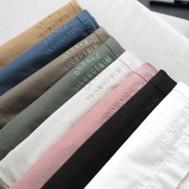 Quần short kaki nam ICONDENIM Garment Dye regular, giá chỉ 304.000₫, giảm mạnh