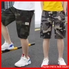 Quần short lỡ lửng rằn ri, quần dài túi hộp vải kaki cho bé trai 6-14 tuổi - Giá chỉ 69k