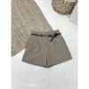 Quần short lưng cao kèm belt thanh lịch - hàng Quảng Châu cao cấp 2.026, phù hợp đi làm và café, giảm giá tới 22% 4