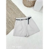 Quần short lưng cao kèm belt thanh lịch - hàng Quảng Châu cao cấp 2.026, phù hợp đi làm và café, giảm giá tới 22% 5