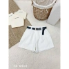 Quần short lưng cao xếp ly + belt 6.501, dáng suông, đi cafe du lịch, giá 448.699₫ 9