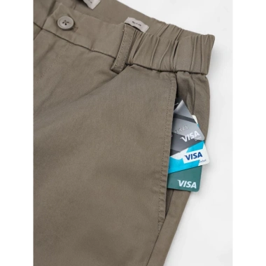 Quần short nam ICONDENIM Kaki Movement form regular, giảm giá còn 349.000 VND 6