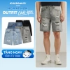 Quần short nam ICONDENIM Orgnls Raw Edge - kiểu loose, giảm giá 419k