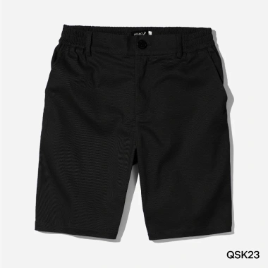 Quần short nam kaki co giãn dày dặn, cạp cúc có chun, thoải mái - 99.000₫