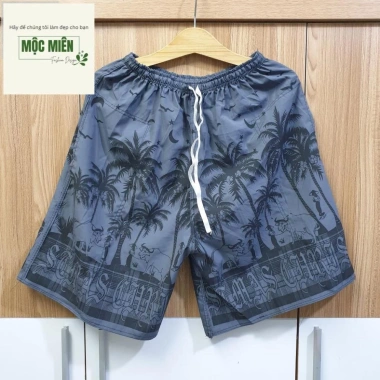 Quần Short Nam Lưng Thun Đi Biển Chất Dù Tối In Cây Dừa FreeSize 50‑75kg Giá Ưu Đãi 24.900 VND 6 Quần Short Nam Lưng Thun Đi Biển Chất Dù Tối In Cây Dừa FreeSize 50‑75kg Giá Ưu Đãi 24.900 VND 6
