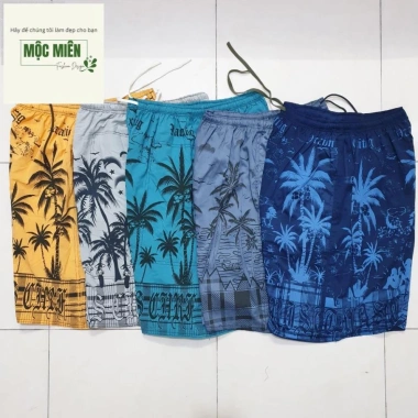Quần Short Nam Lưng Thun Đi Biển Chất Dù Tối In Cây Dừa FreeSize 50‑75kg Giá Ưu Đãi 24.900 VND 7 Quần Short Nam Lưng Thun Đi Biển Chất Dù Tối In Cây Dừa FreeSize 50‑75kg Giá Ưu Đãi 24.900 VND 7