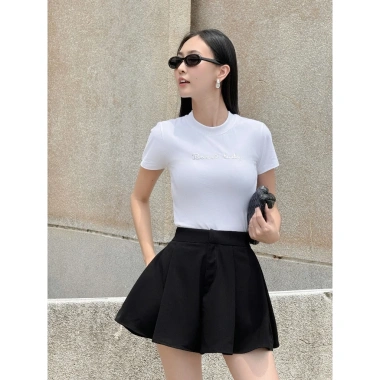 Quần Short Nữ JOVEN Damist Kaki 2 Ly Ống Xòe – Thời Trang Trẻ Trung, Thanh Lịch – Giá 522.000đ 4