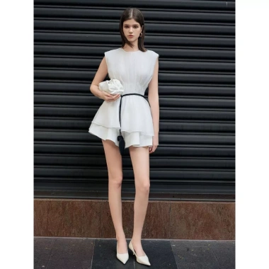 Quần Short Nữ JOVEN Damist Kaki 2 Ly Ống Xòe – Thời Trang Trẻ Trung, Thanh Lịch – Giá 522.000đ 6
