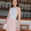 Quần Short Nữ JOVEN Tove Cotton Xếp Ly Form A Basic - Giá chỉ 450.000đ