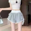 Quần short ren plus size nữ nơ thiết kế, thoáng mát mùa hè - Giá chỉ 237.189₫ 10
