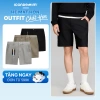 Quần Short Tây Nam ICONDENIM Airflex Siêu Gọn Nhẹ, Form Slim Đa Năng, Giá 429k