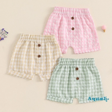 Quần short trẻ em Aqua Toddler kẻ sọc in hình chân nụt, co giãn, dây thắt lưng - giảm 21%