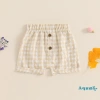 Quần short trẻ em Aqua Toddler kẻ sọc in hình chân nụt, co giãn, dây thắt lưng - giảm 21% 3