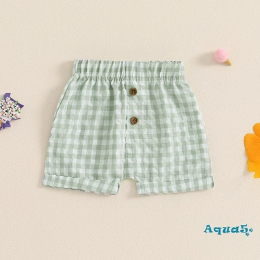 Quần short trẻ em Aqua Toddler kẻ sọc in hình chân nụt, co giãn, dây thắt lưng - giảm 21%